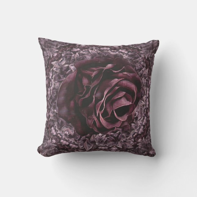 Almofada Rosa Mandala (Frente)