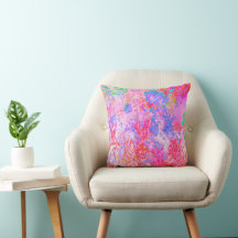Rosa Pastel e Vermelho com Paisagem de Hortênsia A