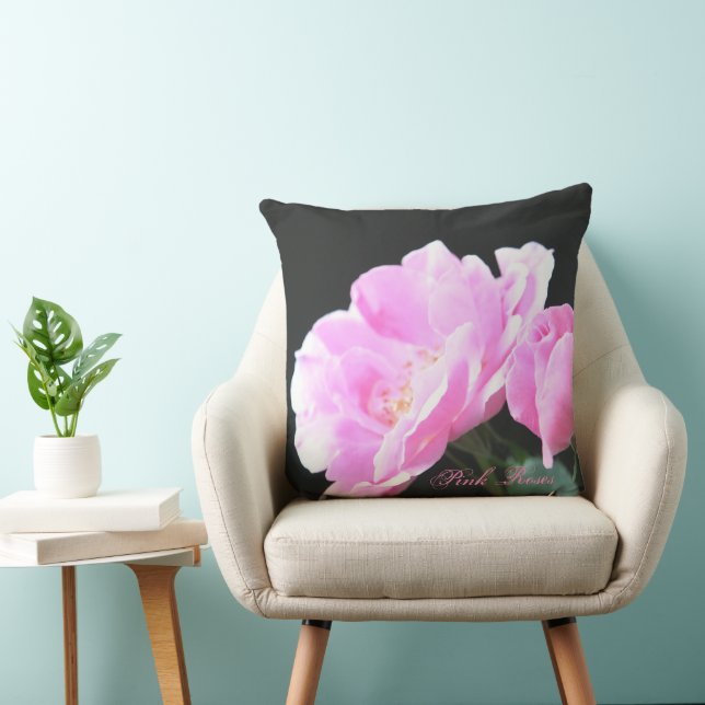 Almofada Rosa Pink Shabby Chic (Cadeira)