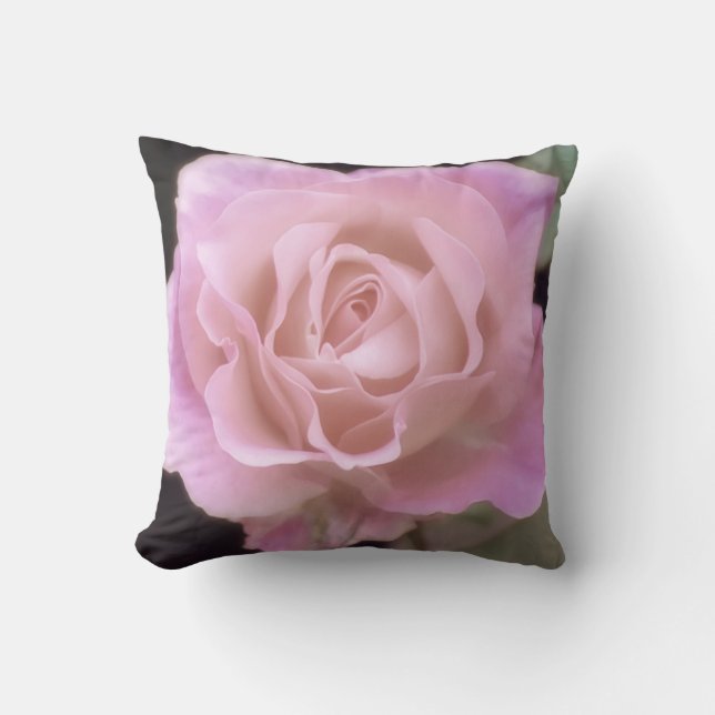 Almofada Rosa rosa magnífica (Frente)