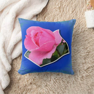 Almofada Rosa Rosa Pop Out Floral