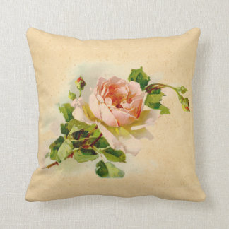Almofada Rosa Rosa Rosa Antiga