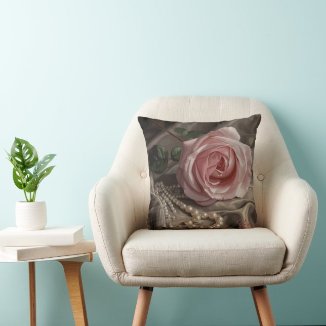 Almofada Rosa Silken (Cadeira)