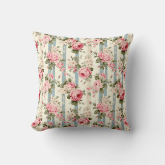 Almofada Rosas Chique Vintage