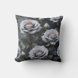 Almofada Rosas cinzas