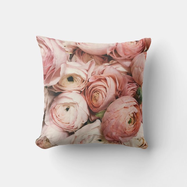 Almofada Rosas rosa (Frente)