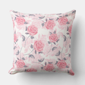 Almofada Rosas rosadas