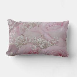 Almofada Rosas rosadas suaves e respiração do bebê