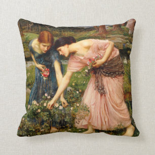 Almofada Rosebuds do YE do recolhimento do Waterhouse