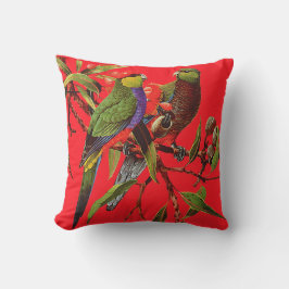 Almofada ROSELLAS no coxim VERMELHO do Scatter