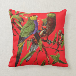 Almofada ROSELLAS no coxim VERMELHO do Scatter