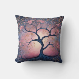 Almofada Roses Grow Trees arte de IA