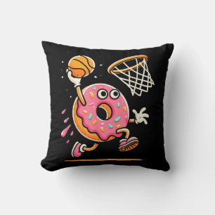 Almofada Rosquinha Engraçada, Comida de basquetebol, Dunbal