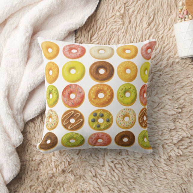 Almofada Rosquinha Preocupada, seja feliz! (Cobertor)