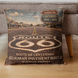 Almofada Rota 66 Pavimento Centenário de Seligman Conforto