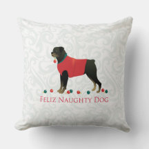 Rottweiler Feliz Naughn, Design de Natal