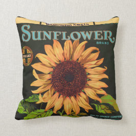 Almofada Rótulo do Fruta de laranja Marca