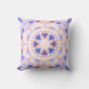 Almofada Roxo Pastel Pêssego Macio Rosa Estrela Dopamina De