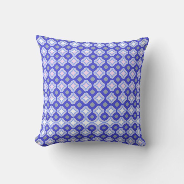 Almofada Royal Blue Throw Pillow (Frente)
