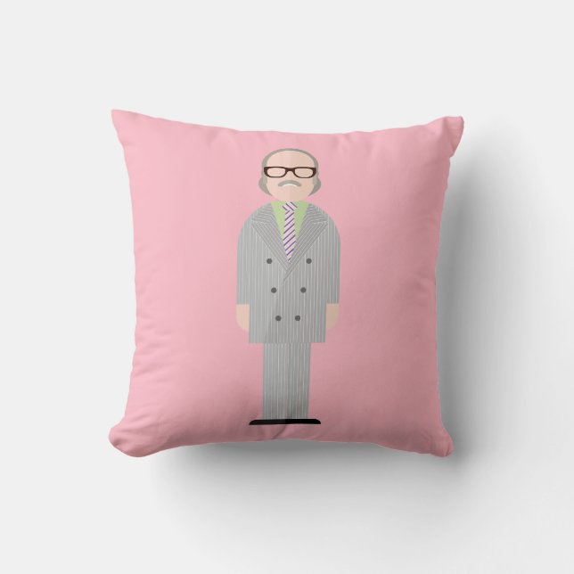 Almofada Royal - Eccentric Character Throw Pillow (Frente)