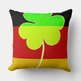 Almofada Rua De Vestuário Do Bandeira Alemão Irlandês Shamr