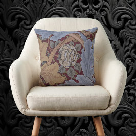 Almofada Rua James Acanthus Leaf Pattern de William Morris