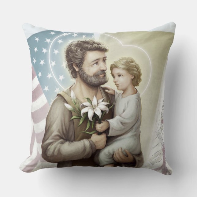 Almofada Rua, Joseph, o Protetor (Frente)