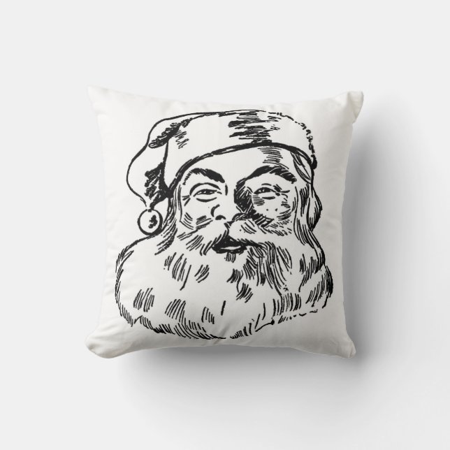 Almofada Rua Santa Claus, Natal de Níquel (Frente)