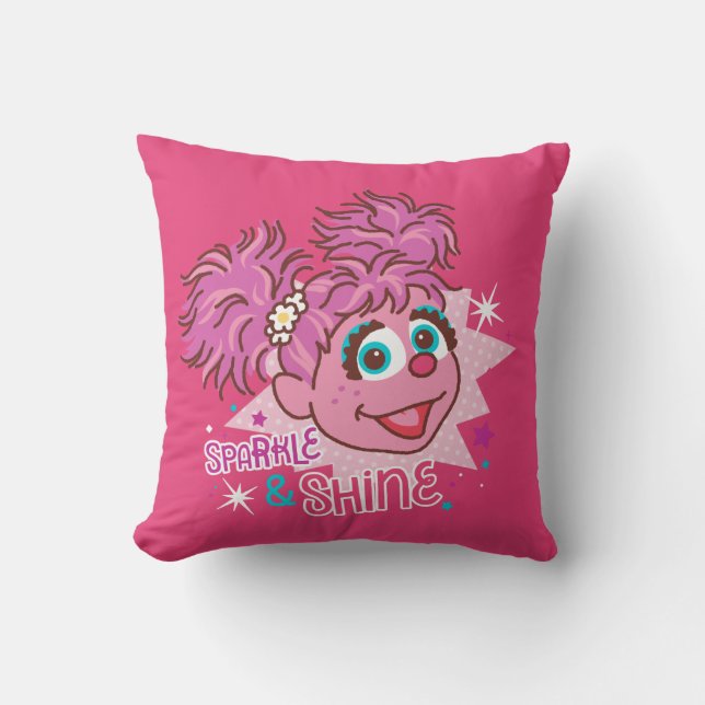 Almofada Rua Sésamo | Abby Cadabby - Sparkle & Shine (Frente)