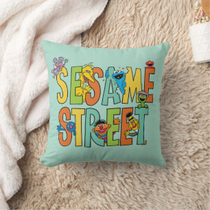 Almofada Rua Sésamo Sesame Street Tipo Pals