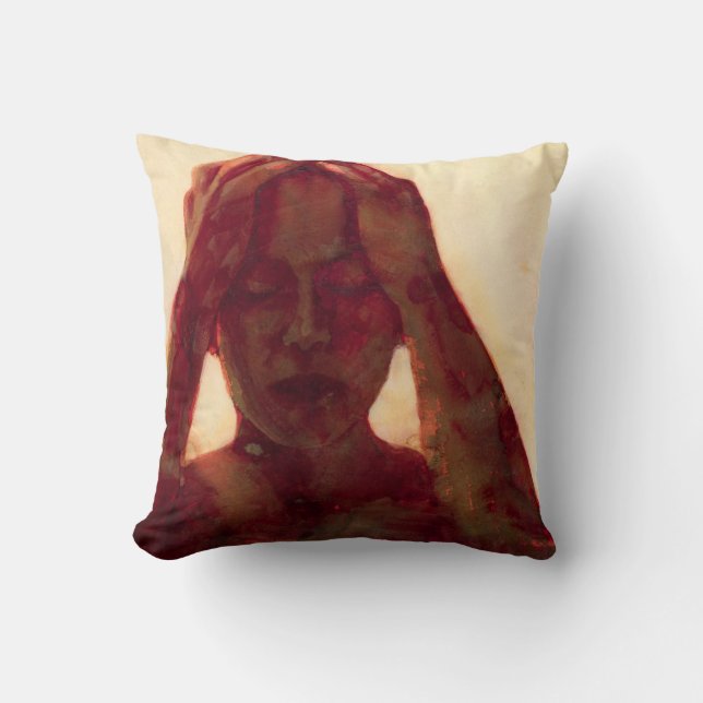 Almofada Ruído 2007 do amarelo um segundo (Frente)