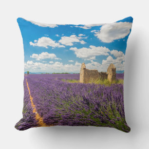 Almofada Ruína em Campo de Lavanda, França