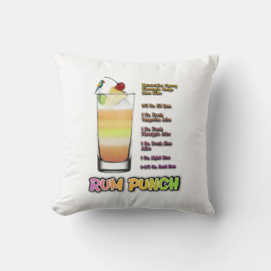 Almofada RUM PUNCH Coquetel Recebe Arte