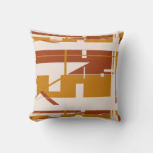 Rust Dourado na aparência de arte horizontal bege