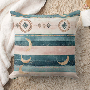 Almofada Rustic Celestial Faixa Lua Sol Terroso (10)