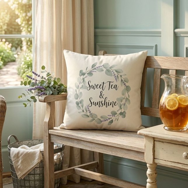 Almofada Rustic Farmhouse Decorative Throw Pillow - Cozy  (Criador carregado)