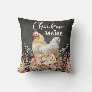 Almofada Rustic Floral Watercolor Mama