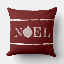 Almofada Rustic Noel Deep Red Holiday
