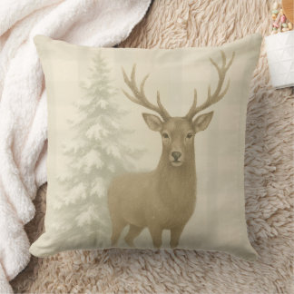 Almofada Rustic Winter Throw Pillow