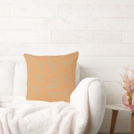 Almofada Rusty Orange Fleck Travesseiro decorativo