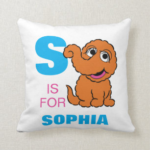 Almofada S é de Snuffleupagus   Adicione seu Nome