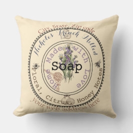Almofada sabonete personalizável incrível