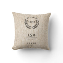 Saco da farinha do vintage