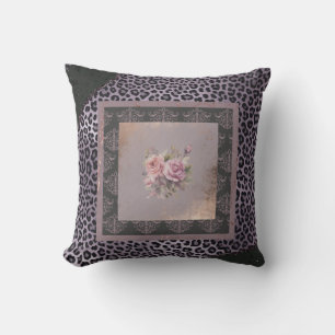Almofada Saco do tote floral com estilo de lavanda sem som