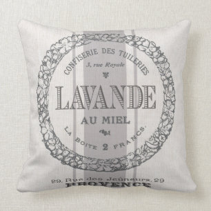 Almofada saco moderno da grão da lavanda francesa do