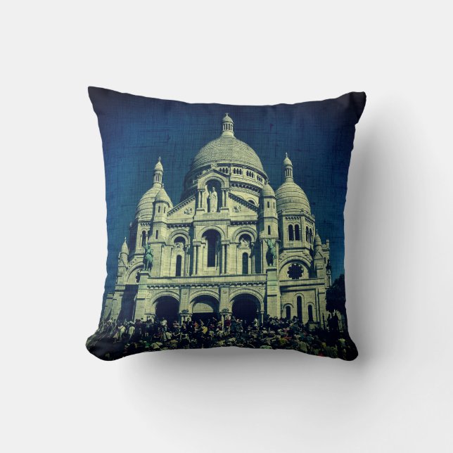Almofada Sacré-Cœur Montmartre Canvas Paris (Frente)