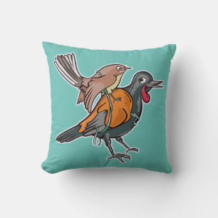 Almofada Saddleback e Fantail
