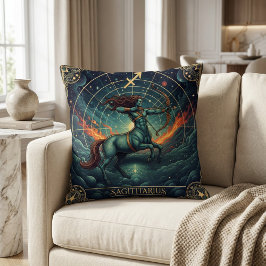 Almofada Sagittarius Zodiac Celestial