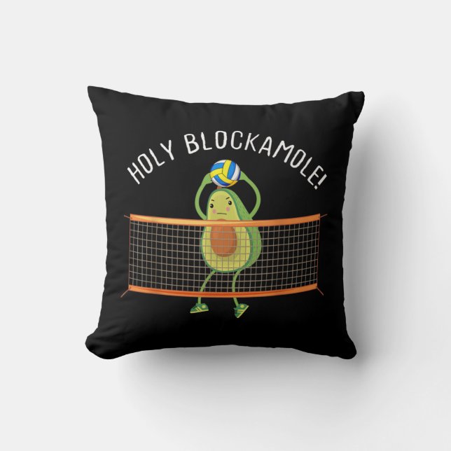 Almofada Sagrado Blockamole de Voleibol (Frente)