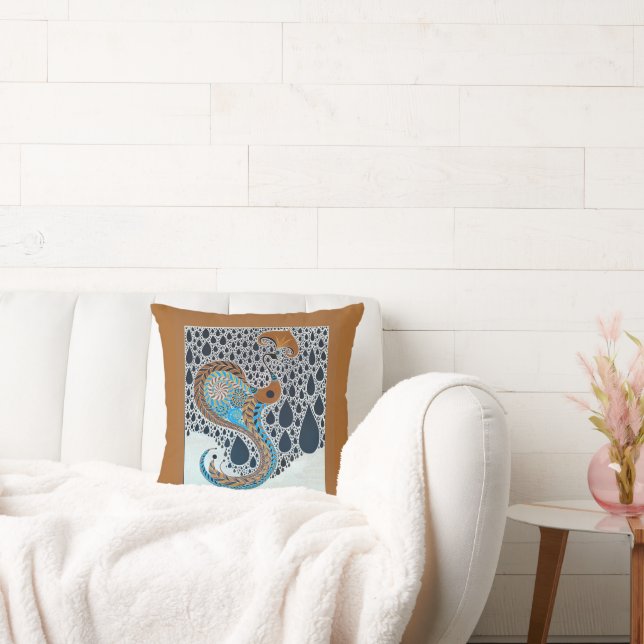 Almofada Sahara Pérolas Tribais (Sofá)